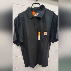 Black button-up shirt